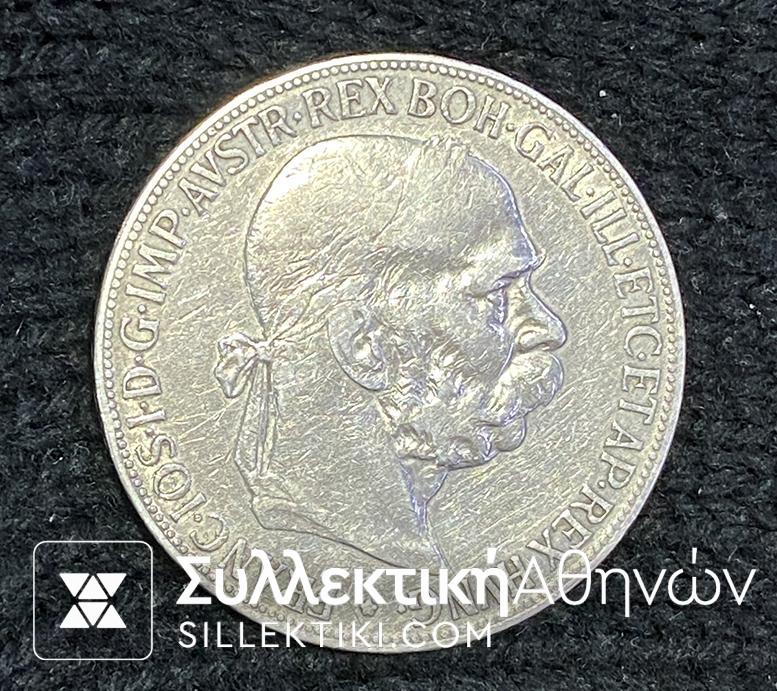 AUSTRIA5 Coron 1900 VF++